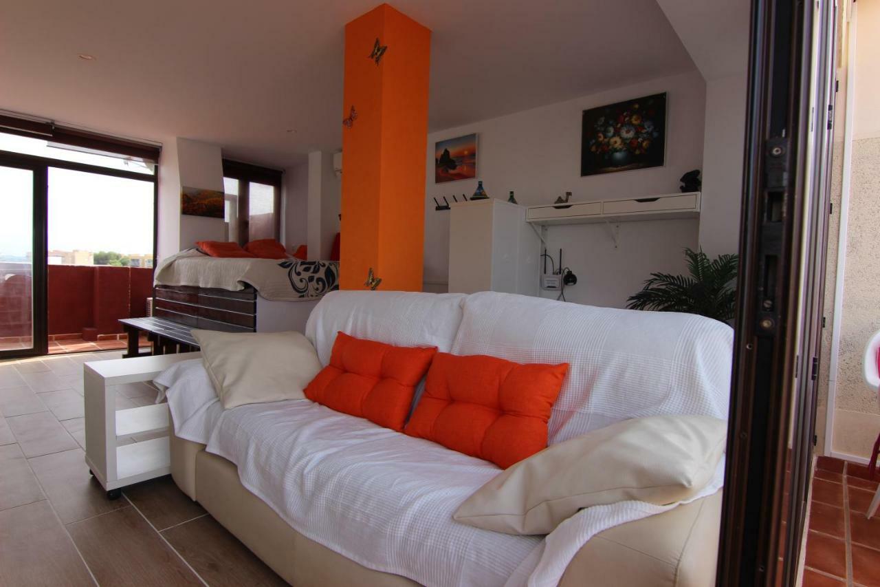 Apartmán Atico Duplex En 1A Linea De Mar Denia Exteriér fotografie